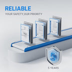 Redodo 12V 100Ah LiFePO4 Battery Bluetooth, Low-Temp Protection BCI Group 24 Lithium Battery for Trolling Motor, Bulit-in 100A Smart BMS, Perfect for Marine, Boat, RV, Solar and Off Grid - 2 Pack