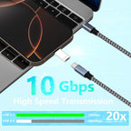 [Apple MFi Certified] USB C to Lightning Adapter, Stuffcool 4Pack Lightning Male to USB C Female Digital Converter 20W Type C Fast Charging Connector for iPhone 14 13 12 11 Pro XS XR X SE iPad Airpods