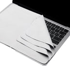 3 Pack Microfiber Liner Cleaning Cloth 13" with Screen Keyboard Imprint Protection, Laptop Keyboard Protector Compatible with MacBook Pro/AIR 13" and MacBook PRO 14"