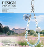 memumi Universal Phone Wrist Strap, Hand wristlet Strap for Women Anti-Theft Secure Lanyard for Smartphones Dried Flowers