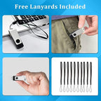 (Not 128GB) 128MB Flash Drives 100 Pack, Wooolken USB 2.0 Thumb Drive with Lanyards Bulk USB Sticks for Weddings,Office, School, Data Storage Backup