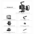 Tilta Camera Cage Advanced Kit with Cooling System Compatible with Canon R5 Mark II - Black