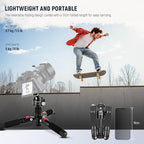 NEEWER Portable Desktop Mini Tripod Aluminum Alloy 20''/ 50cm Desk Tripod with 360 Degree Ball Head, 1/4 inch Quick Shoe Plate for DSLR Camera Video Camcorder, Load up to 11 pounds/5 kilograms