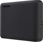 Toshiba Canvio Advance 4TB Portable External Hard Drive USB 3.0, Black - HDTCA40XK3CA