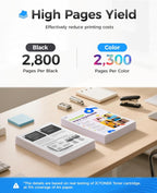 201X Toner Cartridge Set 4-Pack High Yield Replacement for HP 201X 201A CF400X CF401X CF402X CF403X Compatible for HP Color LaserJet Pro MFP M277dw M277n M277c6 M252dw M252n Printer Ink M277 M252 Copy