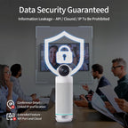 KanDao Meeting S - 180° Standalone Video Conferencing Camera, Microphone & Speaker Video Audio 4-in-one Meeting Camera, AI Smart Framing & Tracking, Hybrid Meeting Room Conference System, Zooming