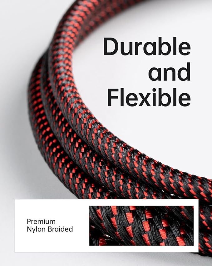 10 FT iPhone Charger [Apple MFi Certified] 3 Pack 10 Foot USB Fast Lightning Cable Long Nylon Braided Charger Cord Compatible with iPhone 14/13/ 12/11/X/XS/XR/XS Max/8/7/6/5S/SE/iPad Pro/Mini/Air