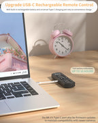 for Nikon Wireless Camera Remote Control - Aodelan Rechargeable Shutter Release Trigger with OLED Screen for Zfc, Z50, P1000,A1000, P950, B600; Replaces Nikon ML-L7(Black)