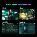 SANSUI Monitor 27 Inch 100Hz USB Type-C Computer Monitor, FHD 1920X1080P,Frameless Eye Care PC Office Monitor with HDMI, Adaptive Sync, HDR, VESA(100x100mm)（ES-27F2C HDMI Cable Included）