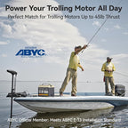 Power Queen 12V 50Ah LiFePO4 Lithium Battery, Portable Deep Cycle Lithiumn Battery with 640Wh Energy, 50A BMS,15000+ Cycles for 12V Trolling Motor, Kayak Marine, RV Camping