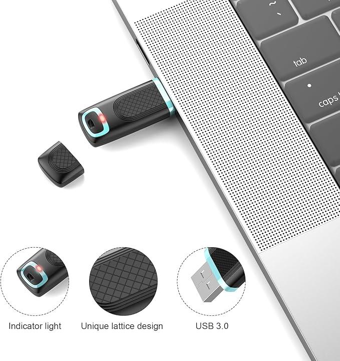 TOPESEL Flash Drive 128GB USB 3.0 Thumb Drive USB Stick Memory Stick USB Flash Drives Pen Drive Thumb Drives 2 Pack