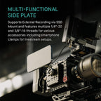 Tilta Camera Cage Pro Kit V-Mount Compatible with Blackmagic Pyxis 6K/12K| Full Cage, Top Handle, V-Mount Battery Plate, Side Plate, Bottom Plate, Universal 15mm Baseplate w/Rods, and Mini Tool