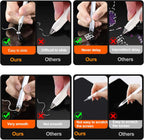 Stylus Pen for Touchscreen - Versatile 4 in 1 High Sensitivity and Precision Tablet Stylus Pen, Universal for iPad,iPhone,Samsung,Android All Capacitive Touch Screens-White