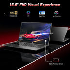 NIMO 15.6" FHD IPS Laptop, Intel N150 (Up to 3.6GHz, Beat i3-10110U), 16GB RAM 1TB SSD, Backlit Keyboard Fingerprint, Wi-Fi 6 BT5.2 Type-C 65W Computer for Students and Home Office