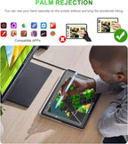 Stylus Pen for iPad 2018-2025: 15 Mins Fast Charging Pencil 1 Generation with Tilt Sensitivity Palm Rejection - Work for iPad Air 3 4 5 M2 M3- Pro 11" 12.9" M4 - Mini 5 6 - iPad 6 7 8 9 10 11 (Blue)