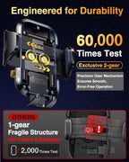 VANMASS 2025 【True Military-Grade】 Phone Holders for Your Car 【65 LBS Strongest Suction & Clip】 Ultimate Cell Phone Mount Dashboard Window Vent for iPhone 16 Pro Max 15 14 13 Samsung Android