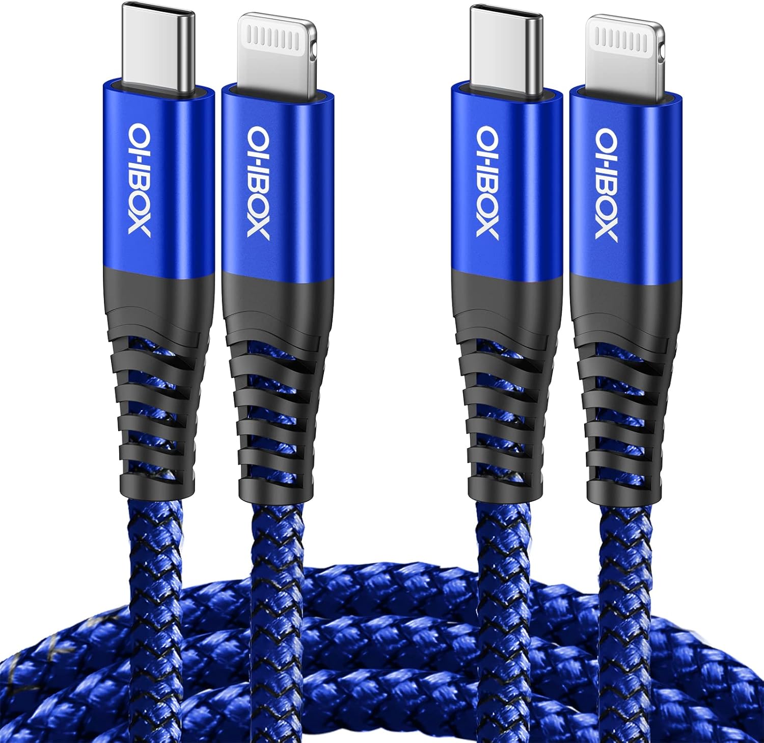 USB C to Lightning Cable 6FT 2Pack Apple MFi Certified iPhone Fast Charger Type c to Lightning CableNylon Braided iPhone Cord Compatible with iPhone 14 13 12 Pro Max 11 X XS XR 8 Plus iPad