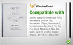 No Worn Out Titanium Alloy Metal Remarkable 2 Pen Tips Replacement Compatible Nibs for Remarkable 2 1 Marker Plus Pencil Kindle Scribe Basic & Premium Stylus Digital Pen Fine Tip, Smooth Ballpoint Nib