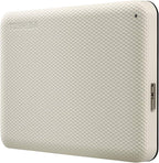 Toshiba Canvio Advance 1TB Portable External Hard Drive USB 3.0, White - HDTCA10XW3AA