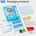 23.6 inch Blue Light Blocking Screen Protector Panel for 16:9 Widescreen Computer Monitor and Laptop - PC Anti-UV Eye Protection Filter Film - Anti-Scratch Diagonal Frame Shield [2 Pack]