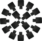 16PCS Notebook Pen Loop Holder,Self Adhesive Leather Pen Holder for notebook,Pencil Elastic Loop Designed for Notebooks,Journals,Calendars,Planners,Tablet Case for School,Office