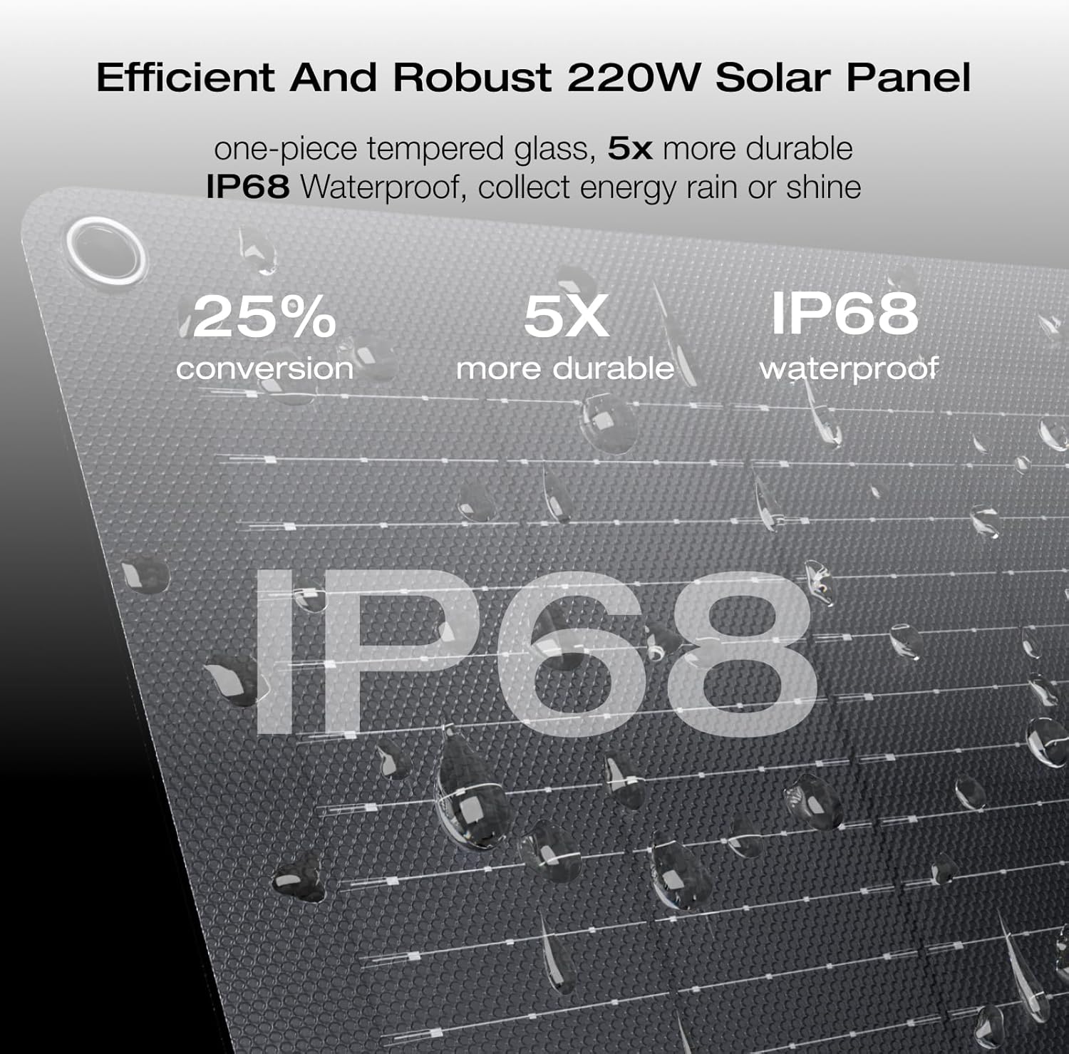 EF ECOFLOW Solar Generator DELTA 2 Max 2048Wh with 2x220W Solar Panel, LFP Battery Portable Power Station, Up to 3400W AC Output, AC + Solar Fast Dual Charging Full Charge in 1 Hr For Camping RV