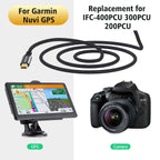 AGVEE 2 Pack 6.6ft Mini USB Cable, Braided Durable USB-A to Mini-B Charger Charging Cord for TI-84, Garmin GPS, Go-Pro Hero 4 3 2 HD, PS3 Controller, Canon Camera, Blue Yeti Microphone, Dark Gray