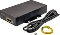 Poe Texas PoE Injector - 802.3bt PoE++ Single Port Power Over Ethernet Injector - Active PoE Adapter with 55V 95W Output - 10/100/1000 Gigabit Data - Mode A/B Wall Mount Plug & Play