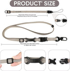 Cell Phone Strap Adjustable Wrist Strap Crossbody Cellphone Holder Extra Long Phone Lanyard Wrist Lanyard (Khaki)