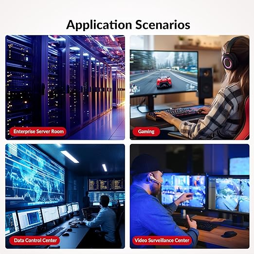 AV Access HDBaseT 3.0 HDMI KVM Extender, Uncompressed 5K@60H 4K@120Hz up to 100m/330ft, 144/165/240Hz Refresh Rate, Zero Latency (4KEX100-KVM-Pro)