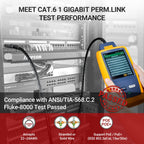 AMPCOM Premium Series CAT6 24 Ports Patch Panel, Rack Mount - 1U, 19 inch, RJ45 Ethernet 568A 568B, 15u Gold Plated, with Rear Cable Support Bar