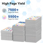 LEMERO 210X Compatible Toner Cartridge Replacement for HP 210X 210A Toner Cartridges for HP Color Laserjet Pro MFP 4301dw 4301fdn 4201dn 4201dw Printer (with Chip for HP 210X 210A High Yield-4 Packs)