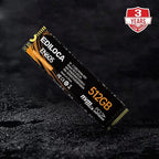 EN605 512GB M.2 SSD, NVMe1.3 PCIe Gen3 x4 SSD TLC, Internal Hard Drive, M.2 2280 - Read/Write Speed up to 2150/1600 MB/s - Internal SSD Compatible with Laptop & PC Desktop
