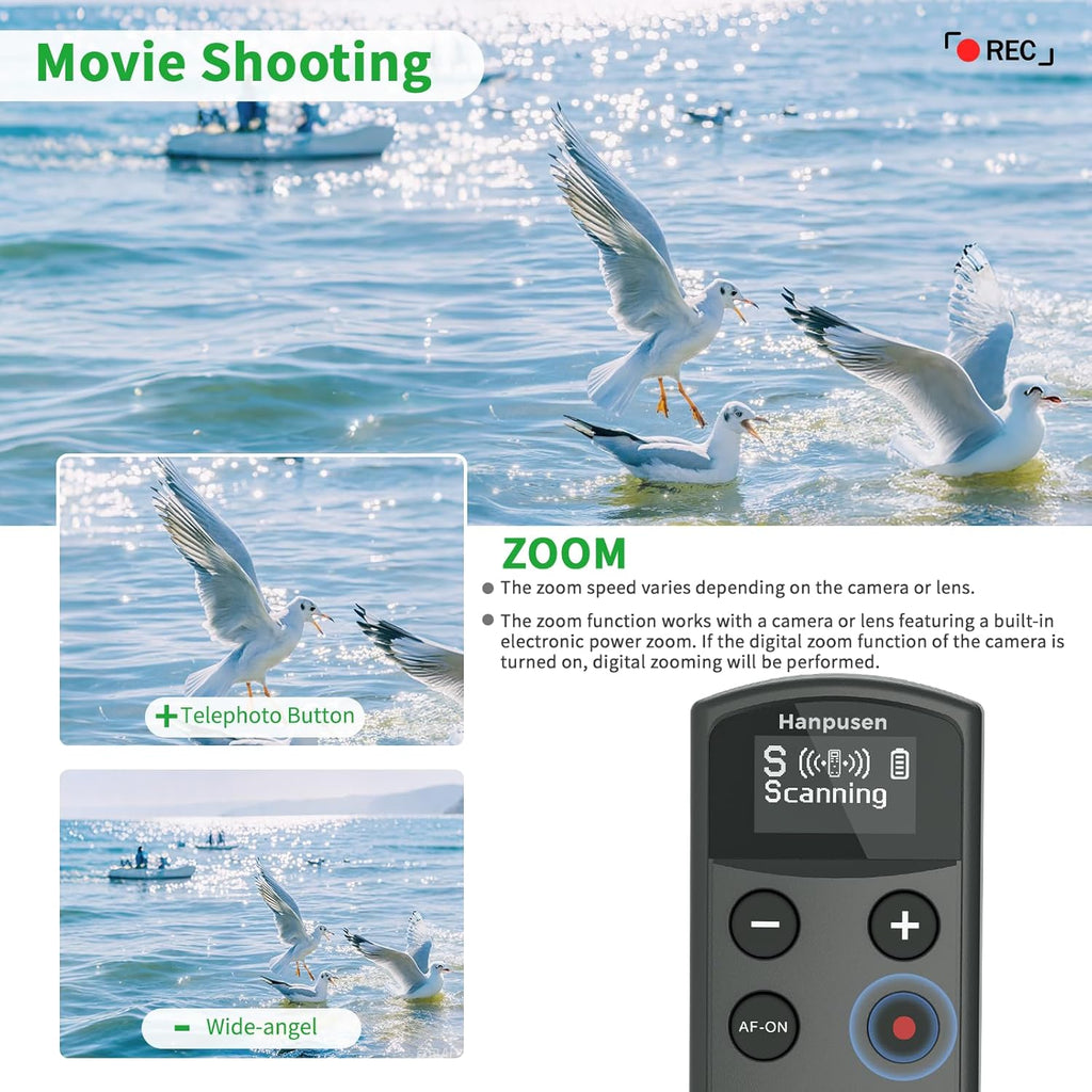 for Sony Camera Rechargeable Remote Control Wireless Shutter Release Compatible with A7C,A7III,ZV-1,ZV-E10,ZV-1 II,A6100,A6400,A6700,A7IV,RX100 VII,A9,A9 II,DSC-RX0 II,DSC-RX100 VII,Replace RMT-P1BT