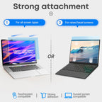 14 inch Blue Light Blocking Screen Protector Panel for 16:9 Widescreen Computer Monitor and Laptop - PC Anti-UV Eye Protection Filter Film - Anti-Scratch Diagonal Frame Shield [2 Pack]