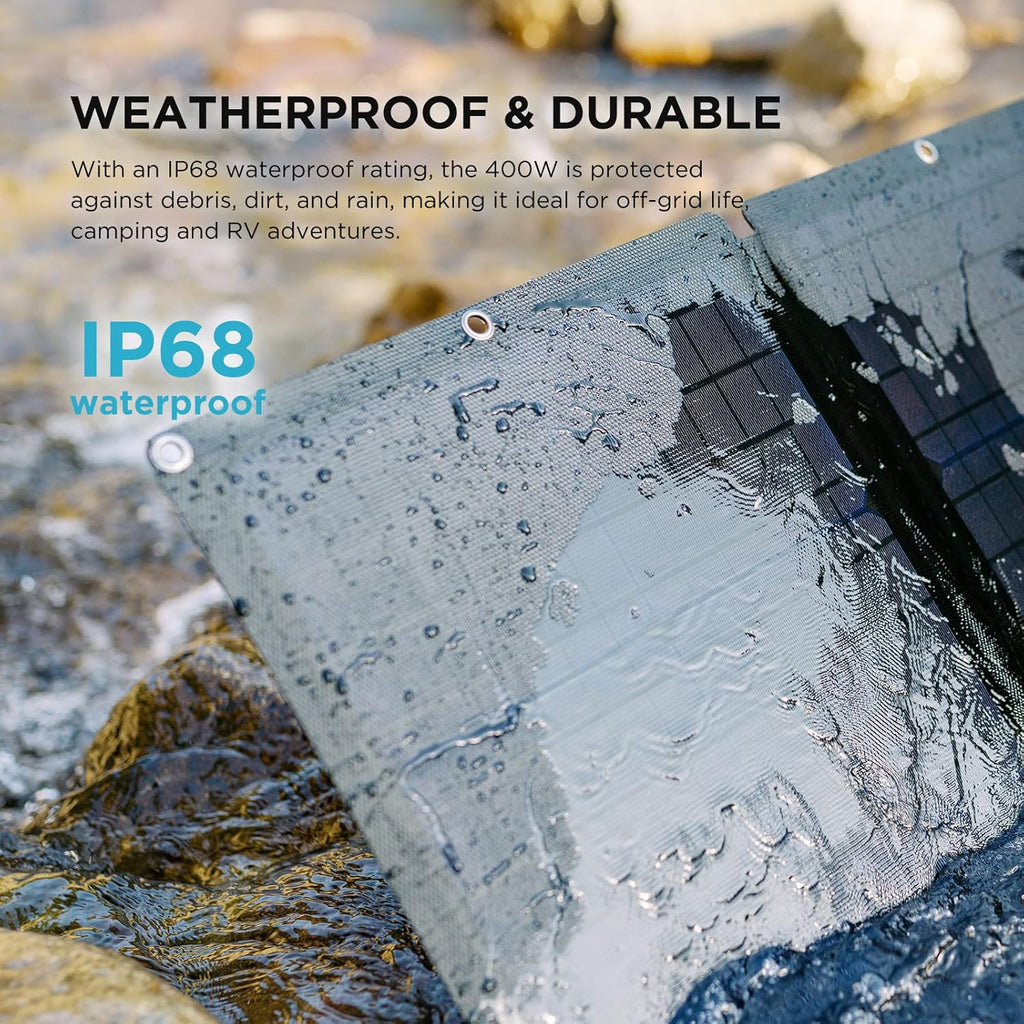 EF ECOFLOW Power Station 6144Wh DELTA Pro Ultra with 2x400W Portable Panel, 120/240V 7200W AC Output, Portable Generator for Home Backup Outdoors Camping RV Emergency