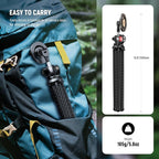 NEEWER Magnetic Flexible Phone Tripod Compatible with Magsafe iPhone 15 Pro Max 14 Series Android, Mini Vlog Cellphone Tripod Stand with Ball Head for Stroller Bike Motorcycle Tube Round Objects, TP33