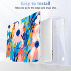 Case for MacBook Pro 13 inch with/Without Touch Bar (2016-2022, M2 A2338 M1 A2289 A2251 A2159 A1989 A1706 A1708), Hard Shell + Keyboard Cover + Dust Plug, Ornament