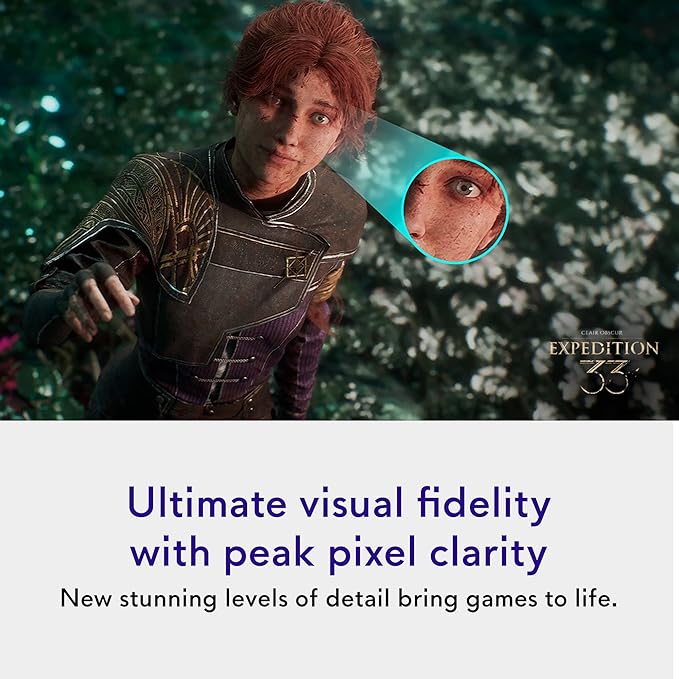 Alienware 27 4K QD-OLED Gaming Monitor AW2725Q - 26.7" 4K UHD QD-OLED 240Hz 0.03ms, NVIDIA G-SYNC Compatible, AMD FreeSync Premium Pro, VESA AdaptiveSync, Dolby Vision, VESA DisplayHDR True Black 400