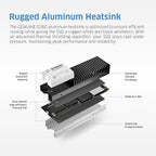 KLEVV Genuine G560 4TB M.2 2280 NVMe PCIe Gen5x4 Internal SSD Heatsink Included, up to 14000MB/s with DRAM Cash (K04TBM2SP0-G56)