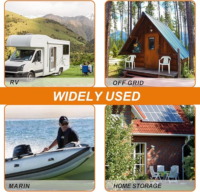 12V 300Ah Lithium Battery LiFePO4 Deep Cycle Battery,200A BMS,Up to 15000 Cycles,Perfect for RV, Home Storage,Marine,Solar Power System and Outdoor Camping.