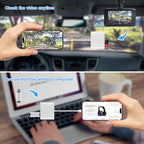 SD Card Reader, USB 3.0 Type C High Speed to SD/TF Card Adapter for iPhone 15/16 Pro Max Memory Card Reader with SD MicroSD USB 3 Port for Mac/iPad/MacBook Pro/Air Android Phone Tablet