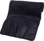 Wanty Velvet Sofa Couch Chair Armrest Soft Caddy Organizer Holder for Remote Control, Cell Phone, Book, Pencil (Black)