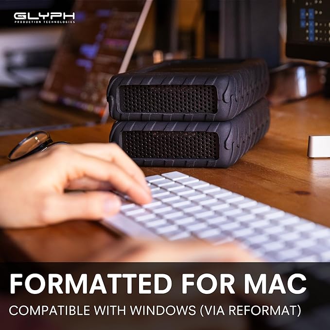 Glyph BlackBox Pro External Hard Drive 7200 RPM, USB-C (3.1,Gen2) (20TB)