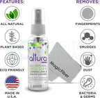 Altura Photo Professional Camera Cleaning Kit for DSLR & Mirrorless Cameras and Sensitive Electronics Bundle - Camera Accessories Kit with Altura Photo 2oz All Natural Cleaning Solution
