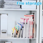 20pcs Mesh Zipper Pouch Bags,9 Sizes Plastic Zipper Bags for Organization,Reusable Zipper Pouches for Puzzle Board Game Storage,for Travel School Office Supplies.