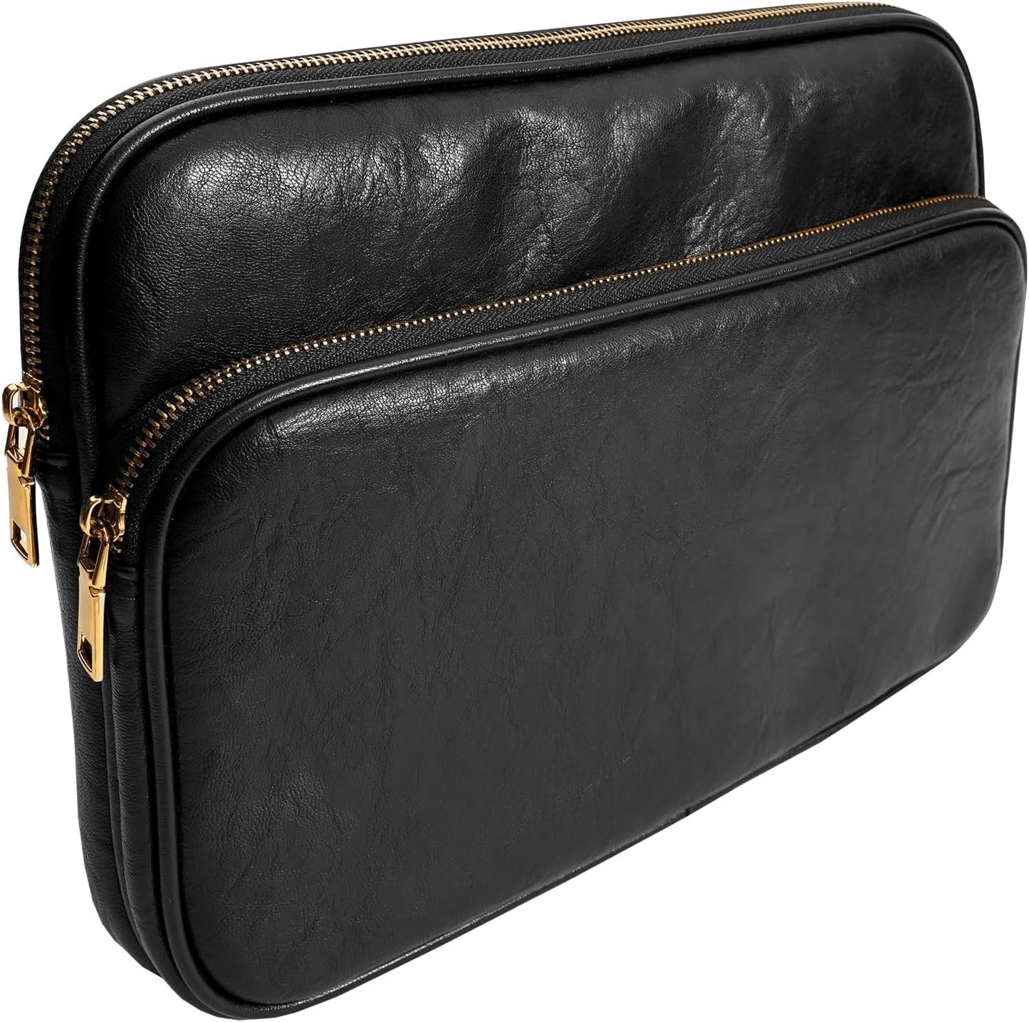 14 Inch Laptop Sleeve Bag - Compatible with MacBook Pro 14, MacBook Air 13, Surface Pro 9/X, Surface Laptop Studio - Black