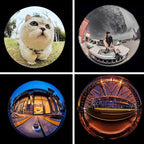 210° Fisheye Lens, Professional Cell Phone Lens for iPhone,Samsung,Pixel,BlackBerry,Ipad,Notebook,Etc,Fish Eye Lens