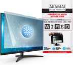 Akamai Office Products 23.8 inch Monitor Anti Glare Screen – Anti-Glare, Anti-Scratch, Blocks 96% UV Blue Light Protection – Matte Gloss Finish (23.8" Widescreen (16:9), Anti-Glare)