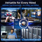 FX815 1TB SSD, 2.5" SATA SSD, Internal Solid State Drive, Up to 560MB/s, 3D NAND SLC Cashe, Compatible with Laptop & PC Desktop